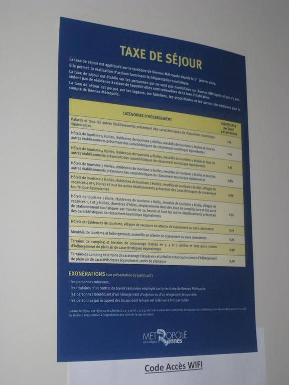 Aux Portes De Rennes Ch. D'Hotes Chartres-de-Bretagne Δωμάτιο φωτογραφία
